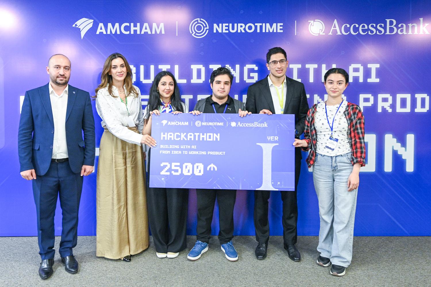 AccessBank, AmCham Azerbaijan və Neurotime süni intellekt hakatonunun qaliblərini elan etdilər
