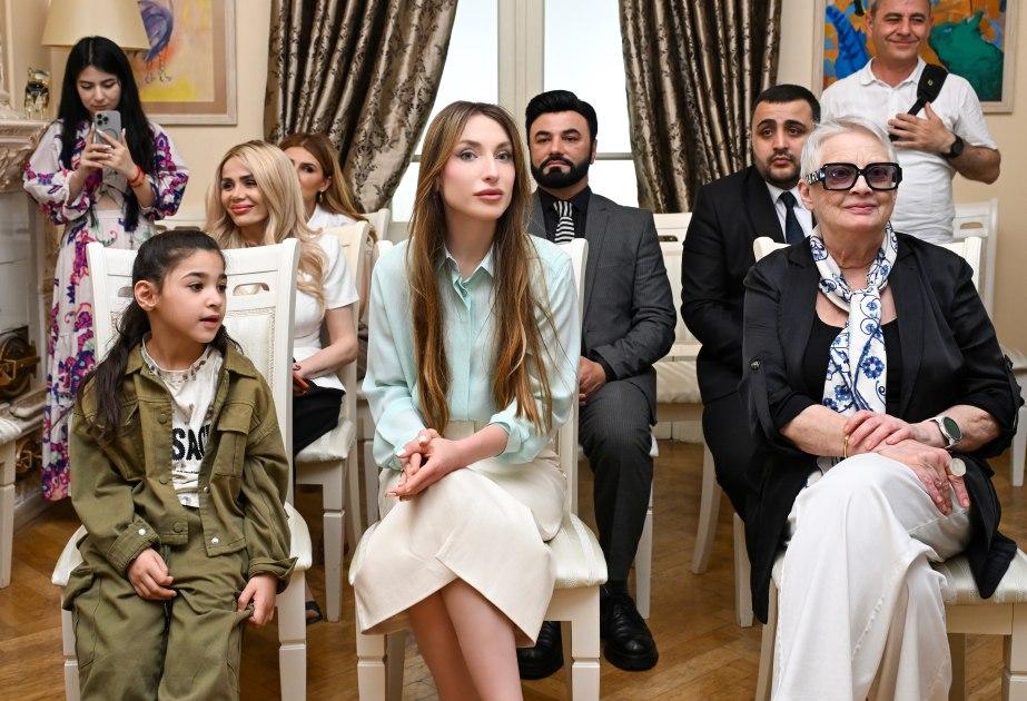 Prezidentin gəlini xeyriyyə tədbirində - FOTOLAR