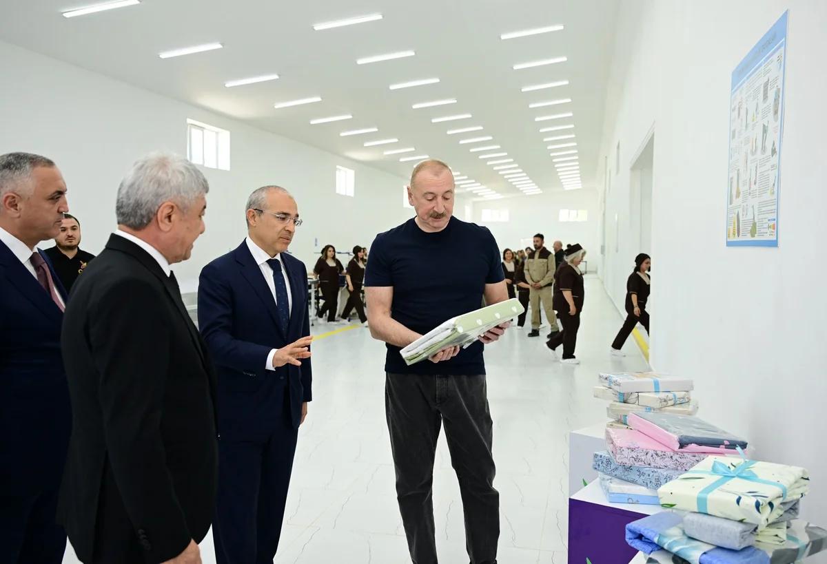 Xocalıda "Qarabağ Tekstil Evi" MMC istifadəyə verildi