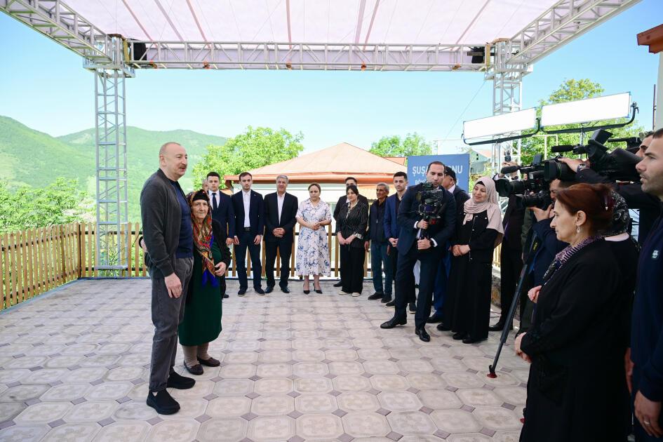 Prezident İlham Əliyev: Hər gün gücümüz artır, imkanlarımız artır - VİDEO