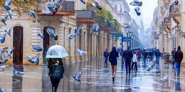Bakıda və Abşeron yarımadasında yağış yağır - Faktiki hava