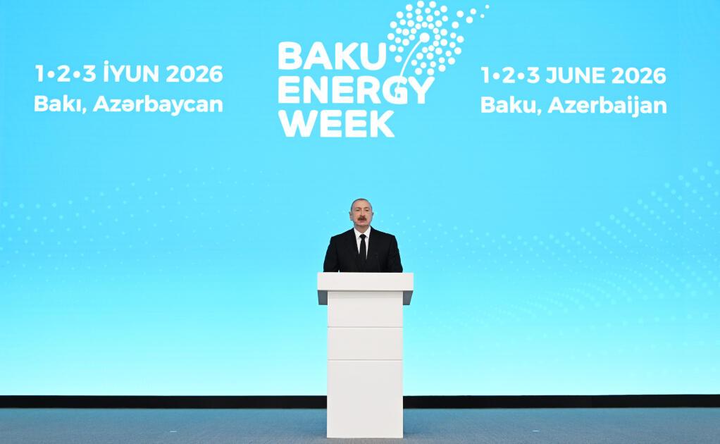 Prezident İlham Əliyev Bakı 31-ci "Baku Energy Forum"un rəsmi açılış mərasimində iştirak edir - FOTO