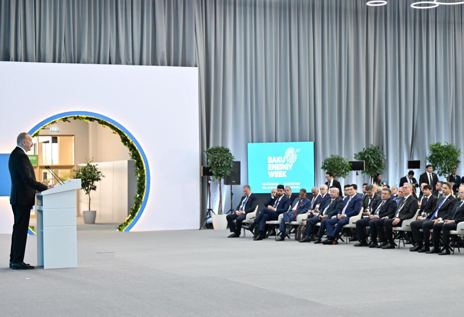 Prezident İlham Əliyev: Qlobal enerji təhlükəsizliyinə töhfəmiz mütləq artacaq