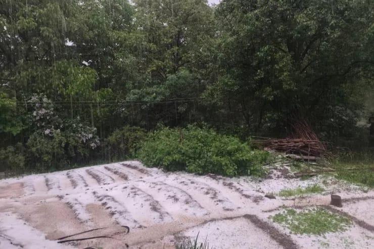 Naxçıvana dolu yağdı