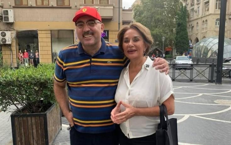 Leyla Şıxlinskaya ilə fotosunu paylaşıb, bunları yazdı