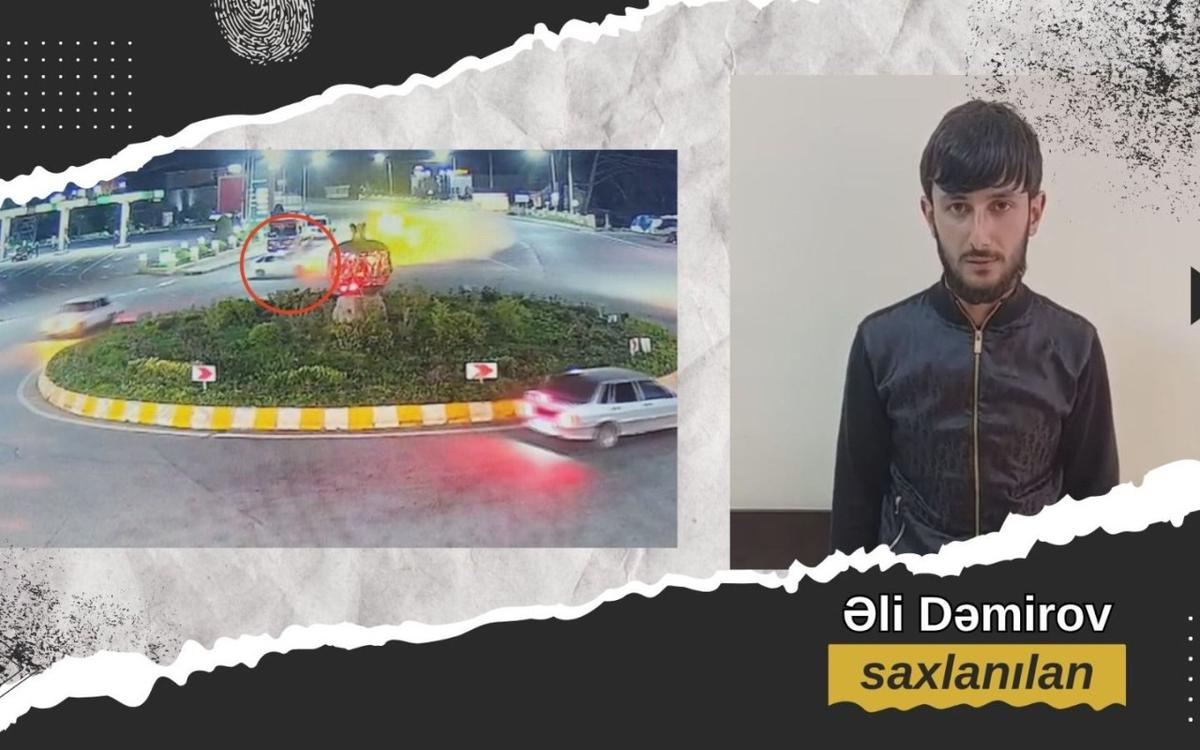 Avtoxuliqanlıq edən sürücü həbs olundu - VİDEO Avtoxuliqanlıq edən sürücü həbs olundu - VİDEO