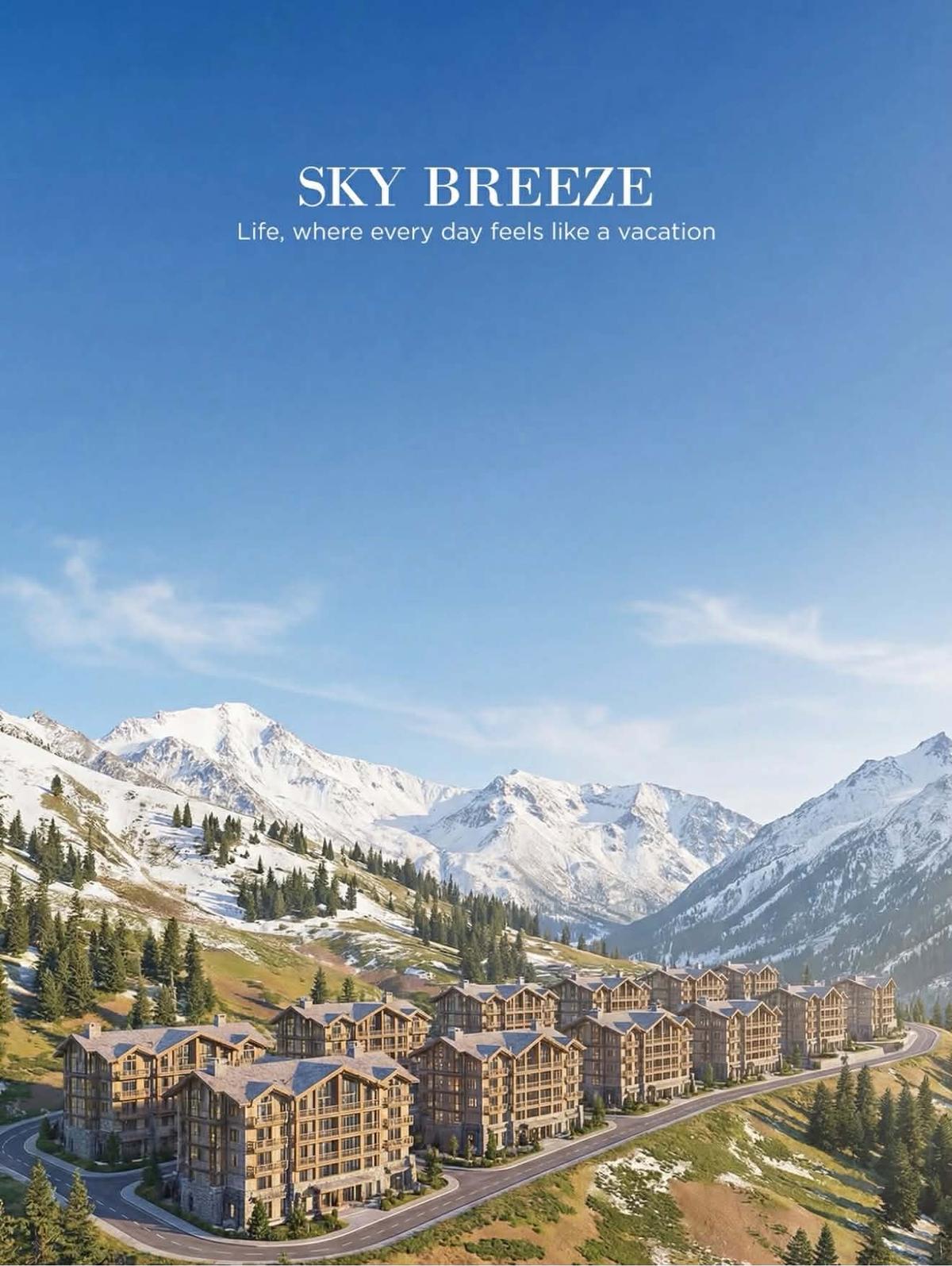 "Sky Breeze Shahdag" : Dağ kurortu yaşayış məkanı ilə bir arada "Sky Breeze Shahdag" : Dağ kurortu yaşayış məkanı ilə bir arada