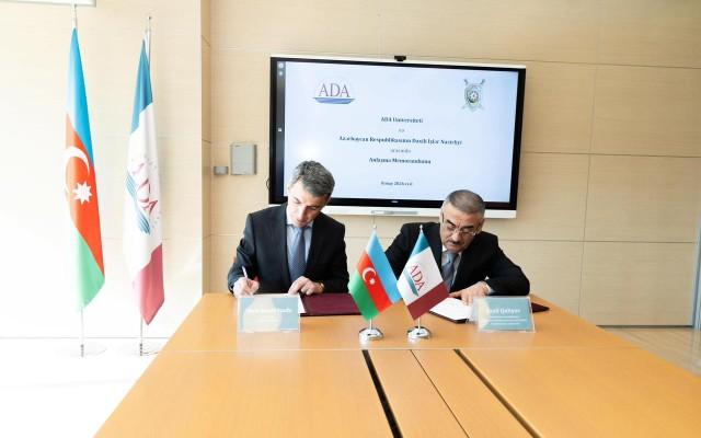 DİN və ADA Universiteti memorandum imzaladı- FOTO