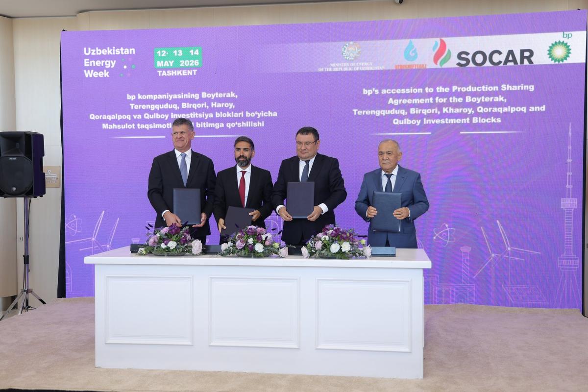 bp Özbəkistanda iri enerji layihəsinə qoşuldu