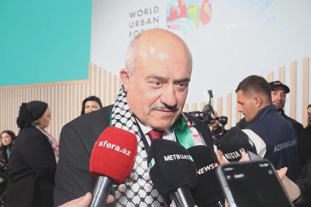 Fələstin naziri: "Bakıdakı forum şəhərsalma və humanitar çağırışlar üçün mühüm platformadır" Fələstin naziri: "Bakıdakı forum şəhərsalma və humanitar çağırışlar üçün mühüm platformadır"