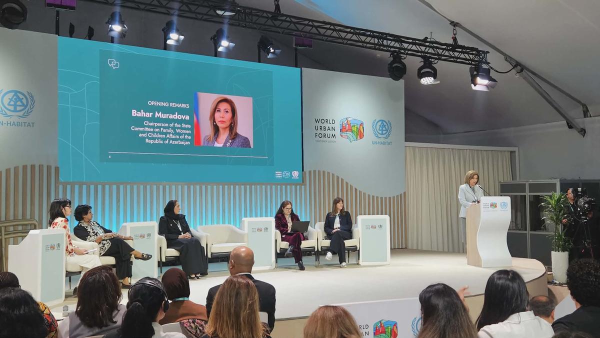 Bahar Muradova: “Qadınların şəhərsalma qərarlarında iştirakı şəhərləri daha təhlükəsiz və əlçatan edir”
