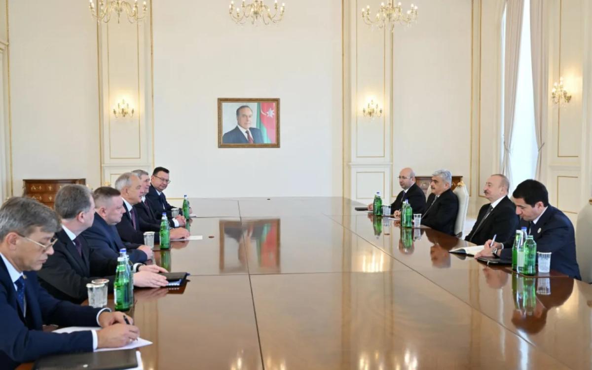 Prezident İqor Sergeyenkonu qəbul etdi- FOTOLAR Prezident İqor Sergeyenkonu qəbul etdi- FOTOLAR