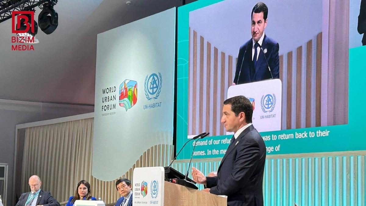 Hikmət Hacıyev: "Müharibələr və münaqişələr artıq bizim üçün keçmişdə qalıb" Hikmət Hacıyev: "Müharibələr və münaqişələr artıq bizim üçün keçmişdə qalıb"