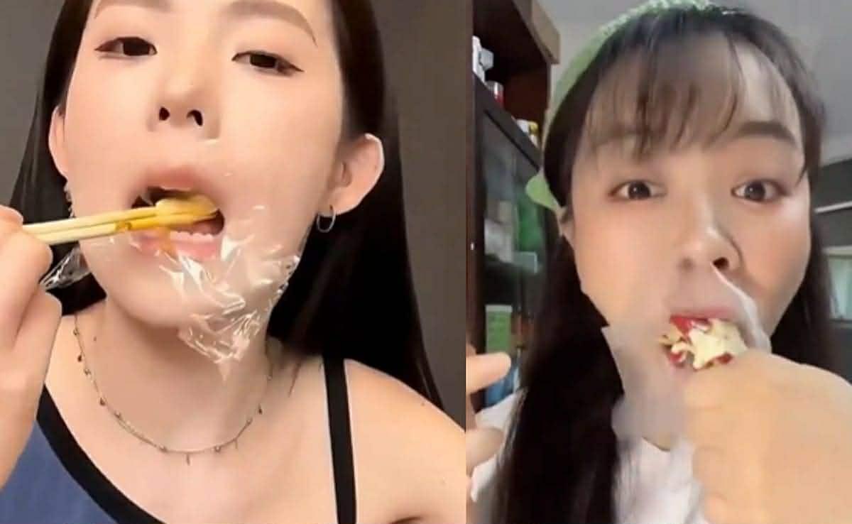 "TikTok"da növbəti zərərli trend: Ağıza streç bağlayırlar "TikTok"da növbəti zərərli trend: Ağıza streç bağlayırlar