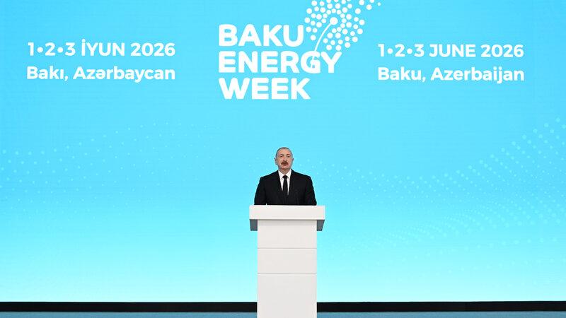 Prezident İlham Əliyev Bakı Enerji Həftəsinin rəsmi açılış mərasimində iştirak etdi -YENİLƏNDİ