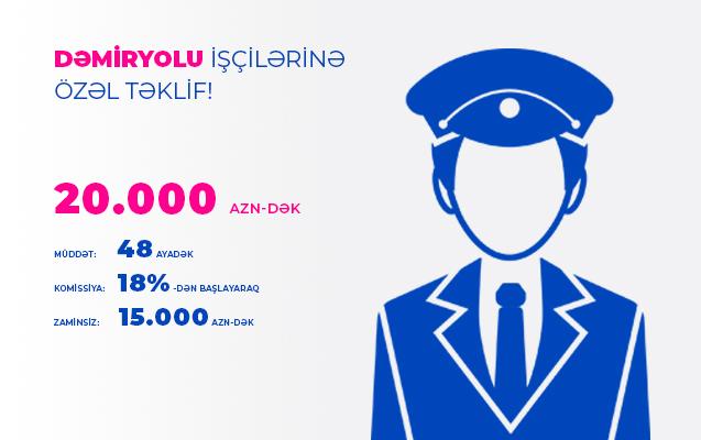 Azərbaycan Beynəlxalq Bankında dəmiryolu işçiləri üçün kredit kampaniyası! Azərbaycan Beynəlxalq Bankında dəmiryolu işçiləri üçün kredit kampaniyası!