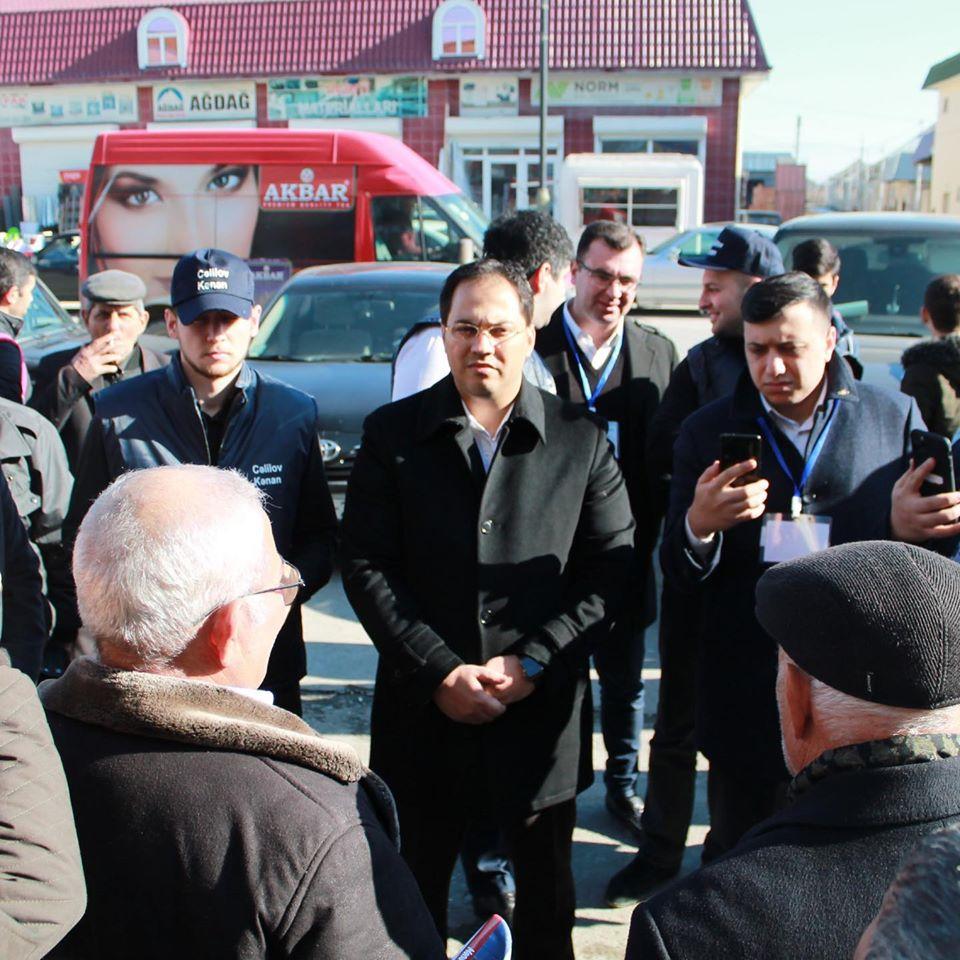 Kənan Cəlilov seçiciləri ilə görüş keçirib Kənan Cəlilov seçiciləri ilə görüş keçirib