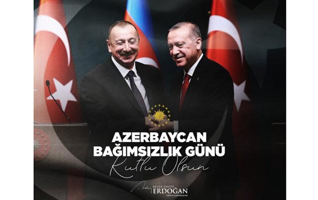 Ərdoğan Azərbaycanı belə təbrik etdi Ərdoğan Azərbaycanı belə təbrik etdi