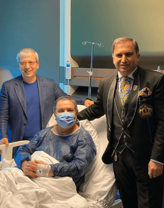 Ağadadaş Ağayevin əməliyyatdan sonra ilk fotosu – Hacı Nuran paylaşdı Ağadadaş Ağayevin əməliyyatdan sonra ilk fotosu – Hacı Nuran paylaşdı
