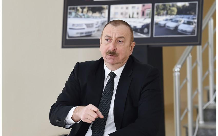 Dövlət Başçısı Zəngəzur dəhlizindən DANIŞDI Dövlət Başçısı Zəngəzur dəhlizindən DANIŞDI