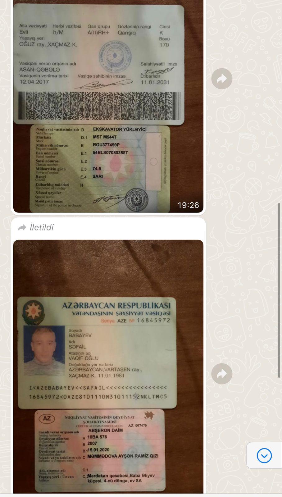 Astara polisinin “Traktorun sənədi yoxdur” iddiasına fotofaktla cavab - Daxili İşlər Nazirinin diqqətinə Astara polisinin “Traktorun sənədi yoxdur” iddiasına fotofaktla cavab - Daxili İşlər Nazirinin diqqətinə