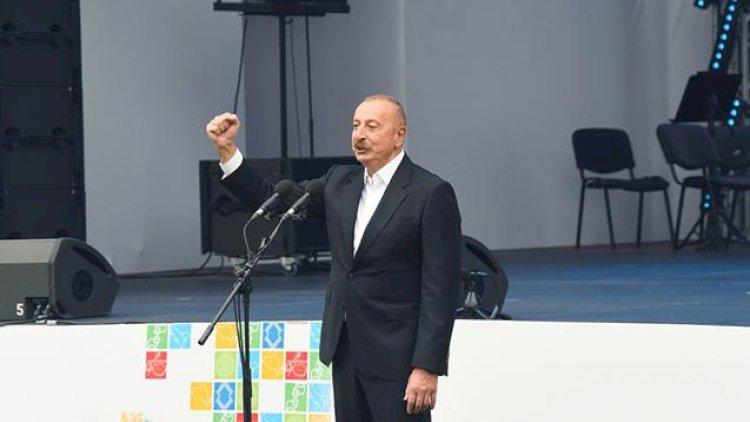 “Öz torpağımıza qan tökərək qayıtdıq” - Prezidentin Laçındakı çıxışının VİDEOSU