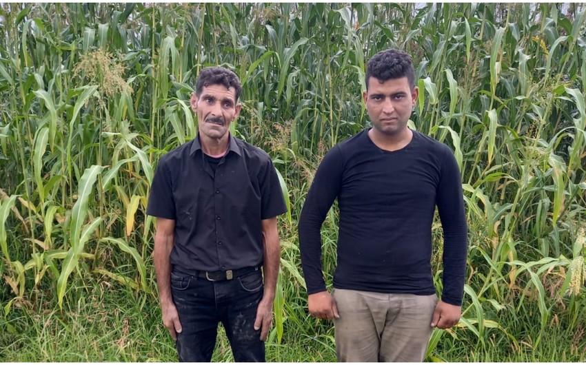 Dövlət sərhədini pozmağa cəhd edən əcnəbilər saxlanıldı - FOTO