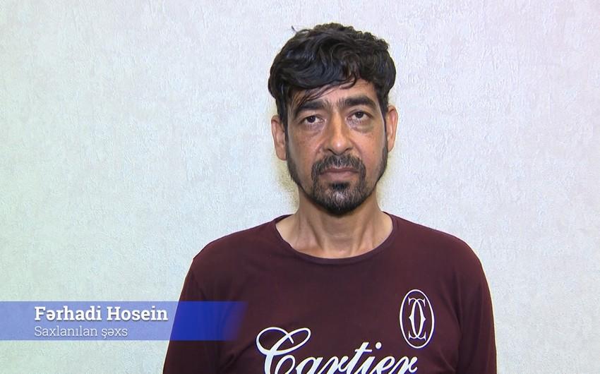 Narkotikləri uçuş aparatı ilə keçirən İran vətəndaşı saxlanıldı - VİDEO