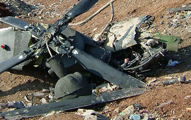 Hərbi helikopter qəza etdi: Ölənlər var