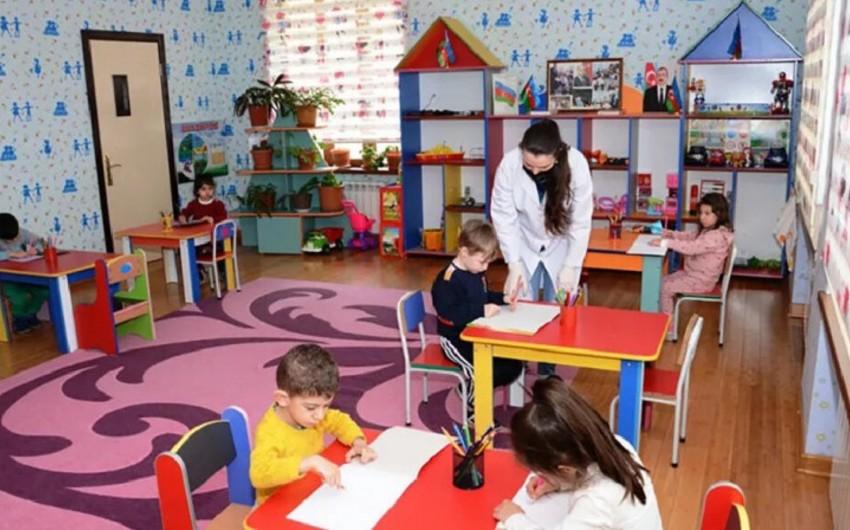 Uşaq bağçalarında işləyənlərin NƏZƏRİNƏ: \"Bu ayın sonunadək...\"