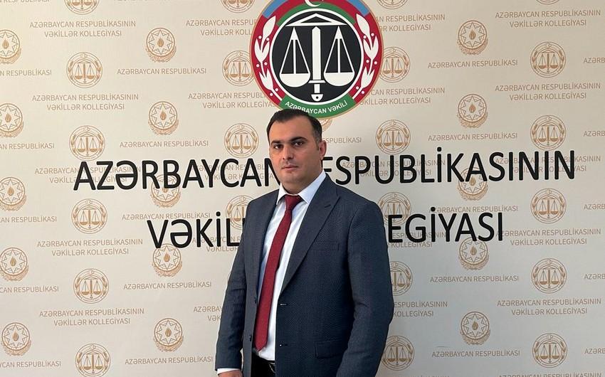Vəkillər Kollegiyasına yeni sözçü təyin edildi