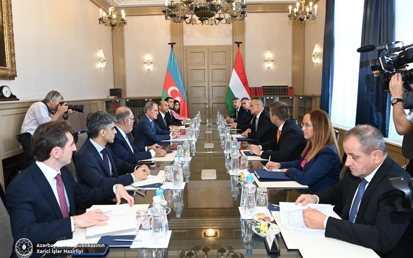 Azərbaycan-Macarıstan Strateji Dialoqunun Birinci iclası keçirildi