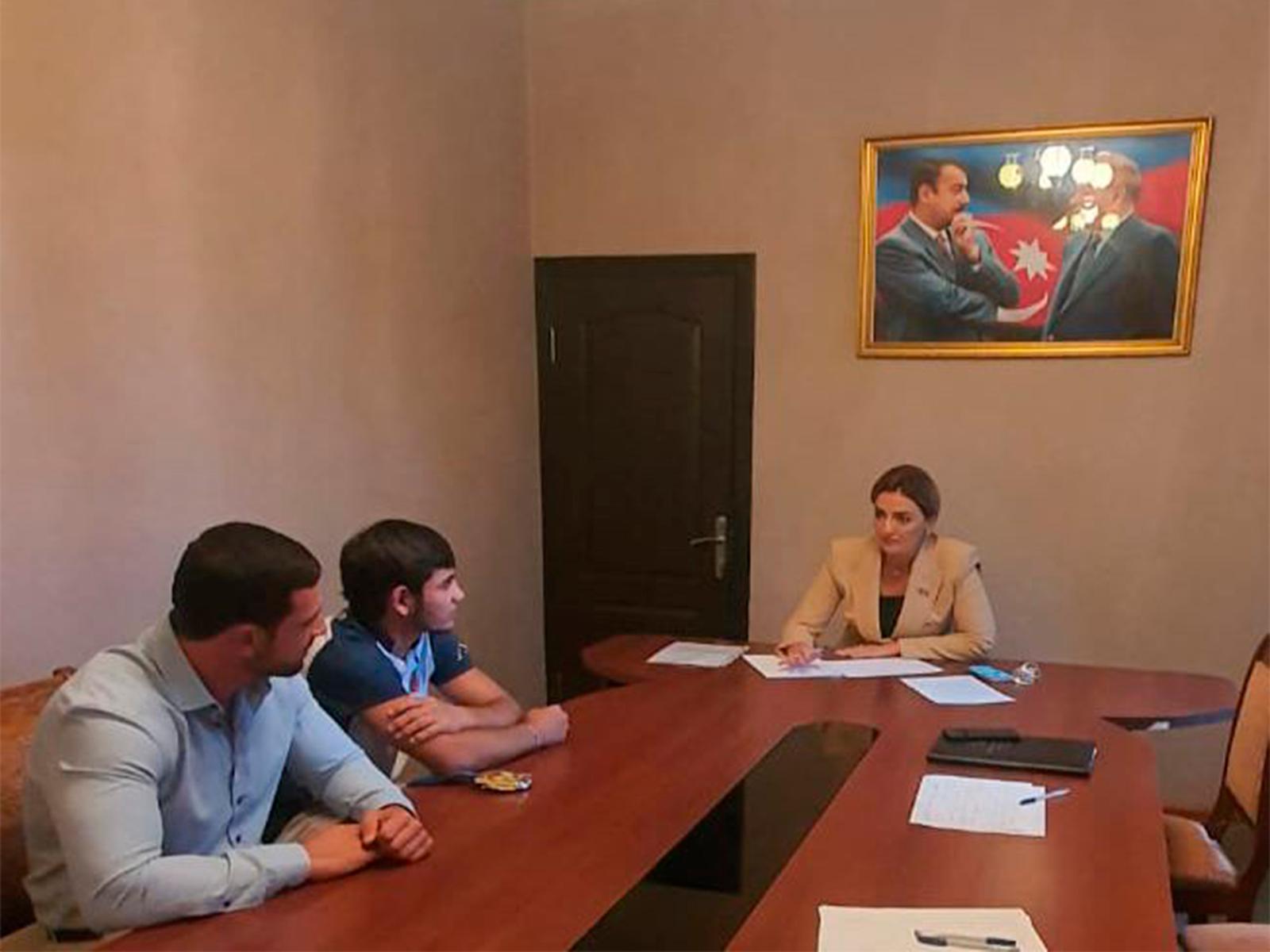 Könül Nurullayeva vətəndaşlarla səyyar görüş keçirdi - FOTO