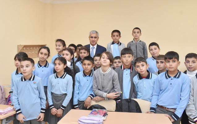 Heydər Əliyev Fondunun inşa etdiyi 500-cü məktəb istifadəyə verildi - FOTOLAR