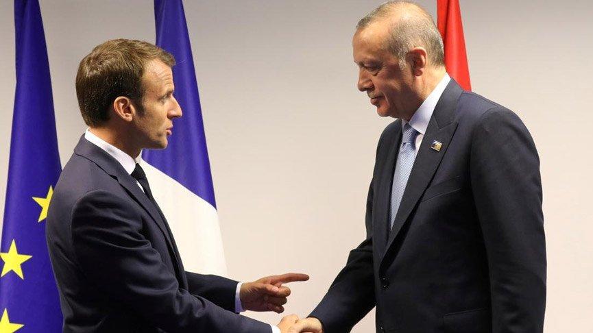 Ərdoğanla Makron arasında gülüş doğuran DİALOQ: \"Bəs gələcəkdin?\" - VİDEO