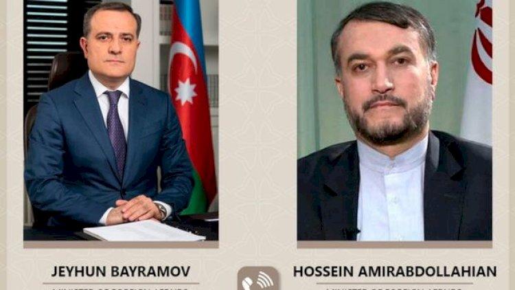 Azərbaycan və İran XİN başçıları arasında mühüm MÜZAKİRƏ