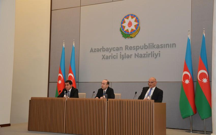 Bölgədə son vəziyyətə dair brifinq keçirildi - FOTO