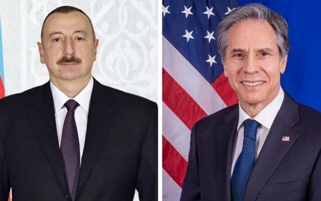 ABŞ Dövlət katibi İlham Əliyevə zəng etdi: Qarabağda hazırkı vəziyyət...