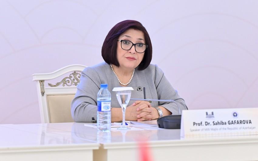 Sahibə Qafarova beynəlxalq konfransın iştirakçılarını antiterror tədbirləri barədə məlumatlandırdı