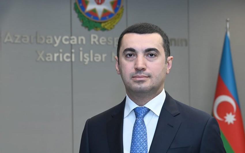 XİN: “Ermənistanın Qarabağı sözdə və əməldə Azərbaycanın bir hissəsi kimi tanımasını gözləyirik”