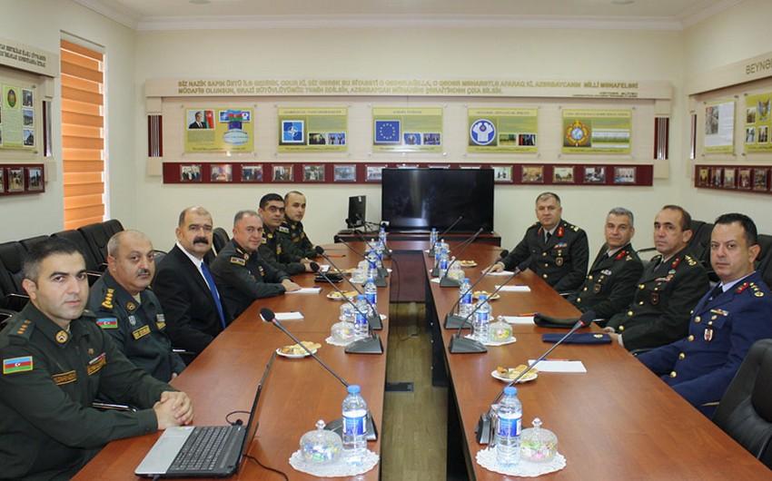 Azərbaycan və Türkiyə hərbi hüquqşünaslarının görüşü keçirildi
