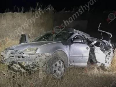 Erməni hərbçilər qəzaya uğradı