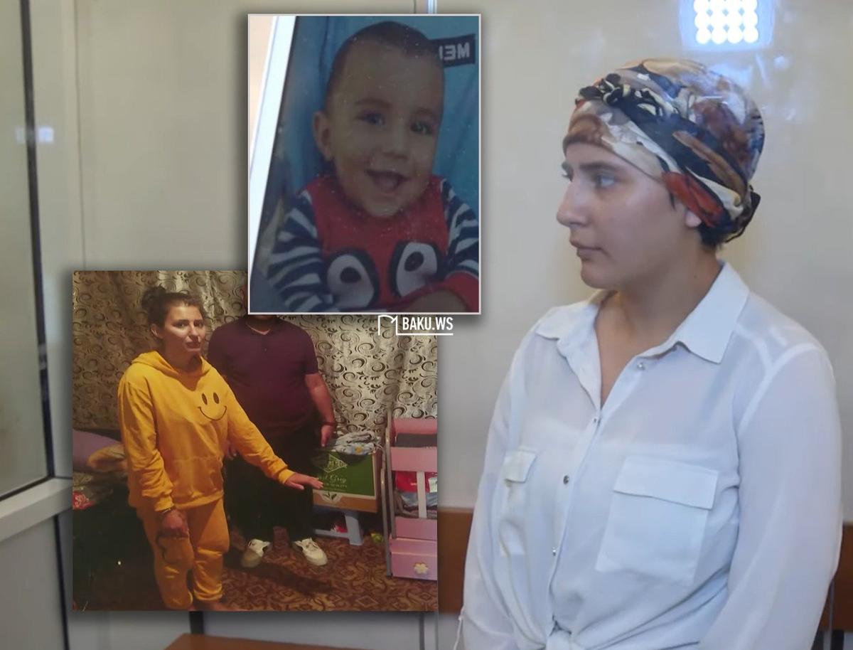 20 yaşlı Nərgizin 1 yaşlı körpəsini öldürməsinin ŞOK TƏFƏRRÜATI: \"Kişilərlə görüşə gedə bilmirdim - VİDEO</sp