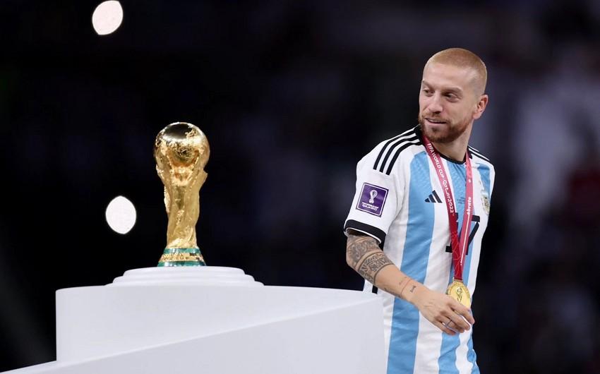 Argentinalı dünya çempionu futboldan uzaqlaşdırıldı