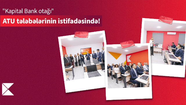 Texnologiya Universitetində “Kapital Bank otağı” istifadəyə verildi