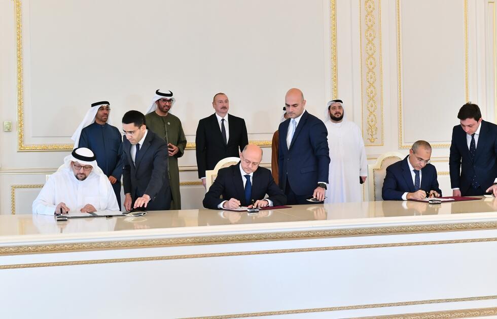 “Masdar” şirkəti ilə sənədlər imzalandı