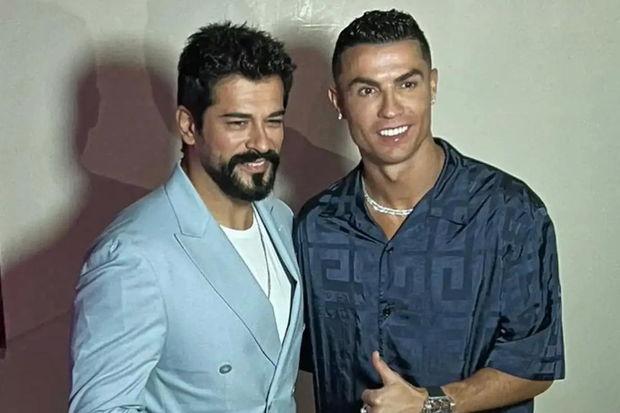 Burak Özçivitlə Ronaldunun görüşü gündəm oldu - FOTO
