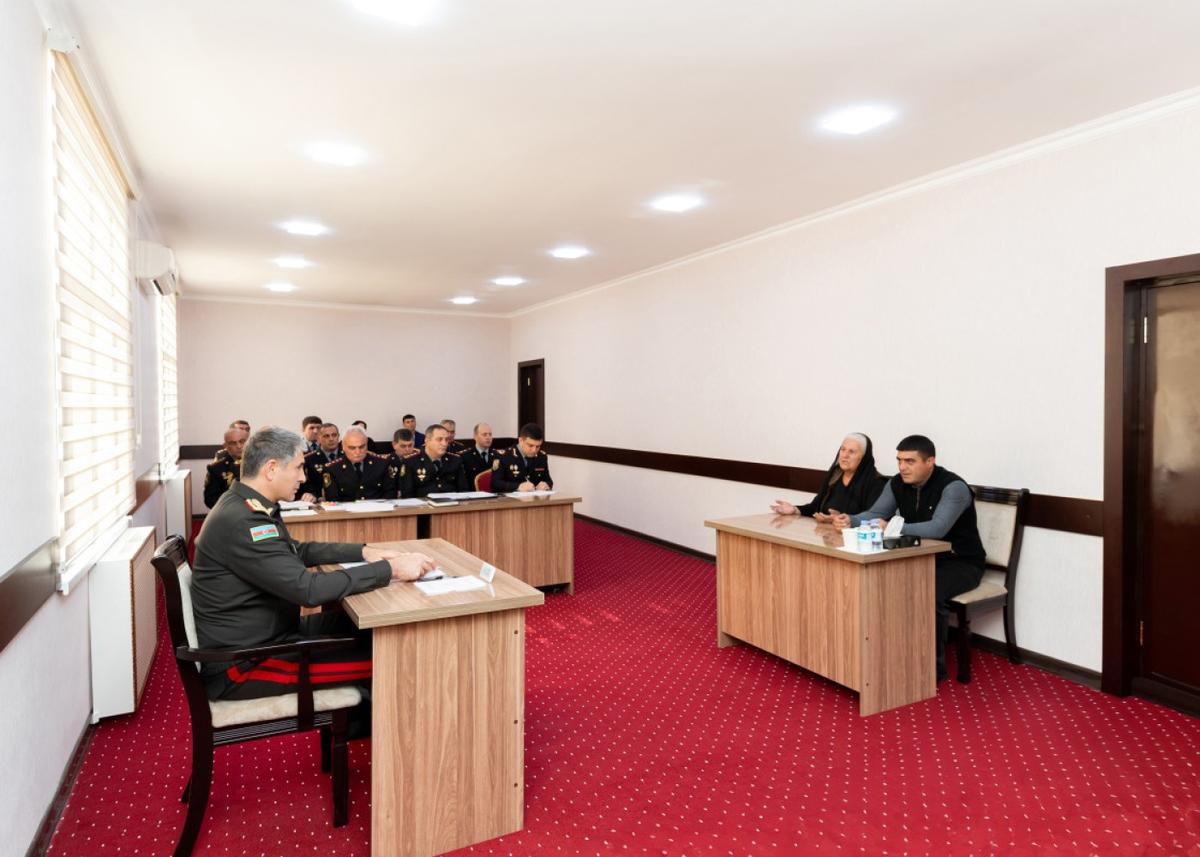 Vilayət Eyvazov Ağcabədidə vətəndaş qəbulu keçirdi - FOTO