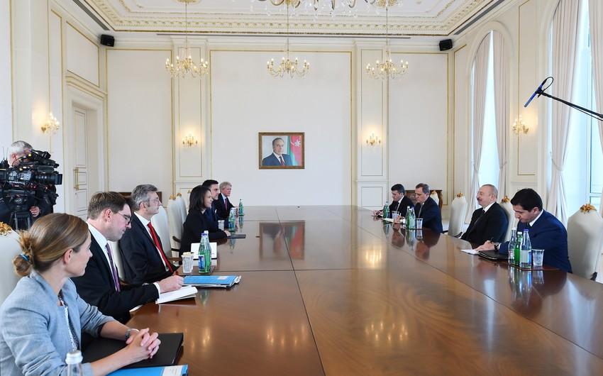 Prezident Annalena Berboku qəbul etdi - FOTO