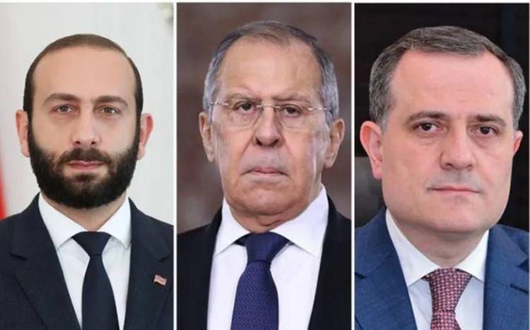 Azərbaycan, Ermənistan və Rusiya XİN başçılarının görüşü barədə AÇIQLAMA